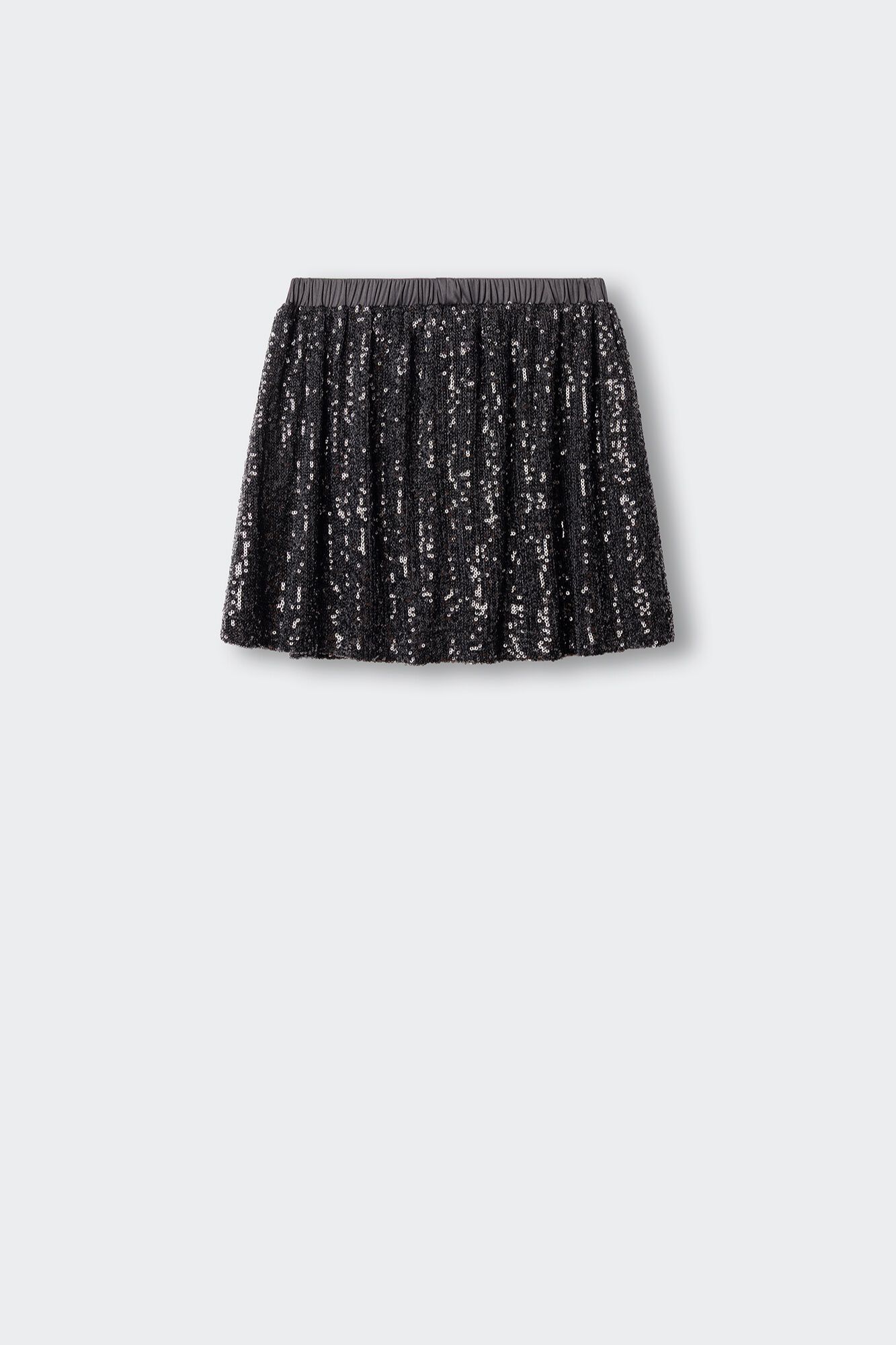 Springfield Kids Falda de lentejuelas negra
