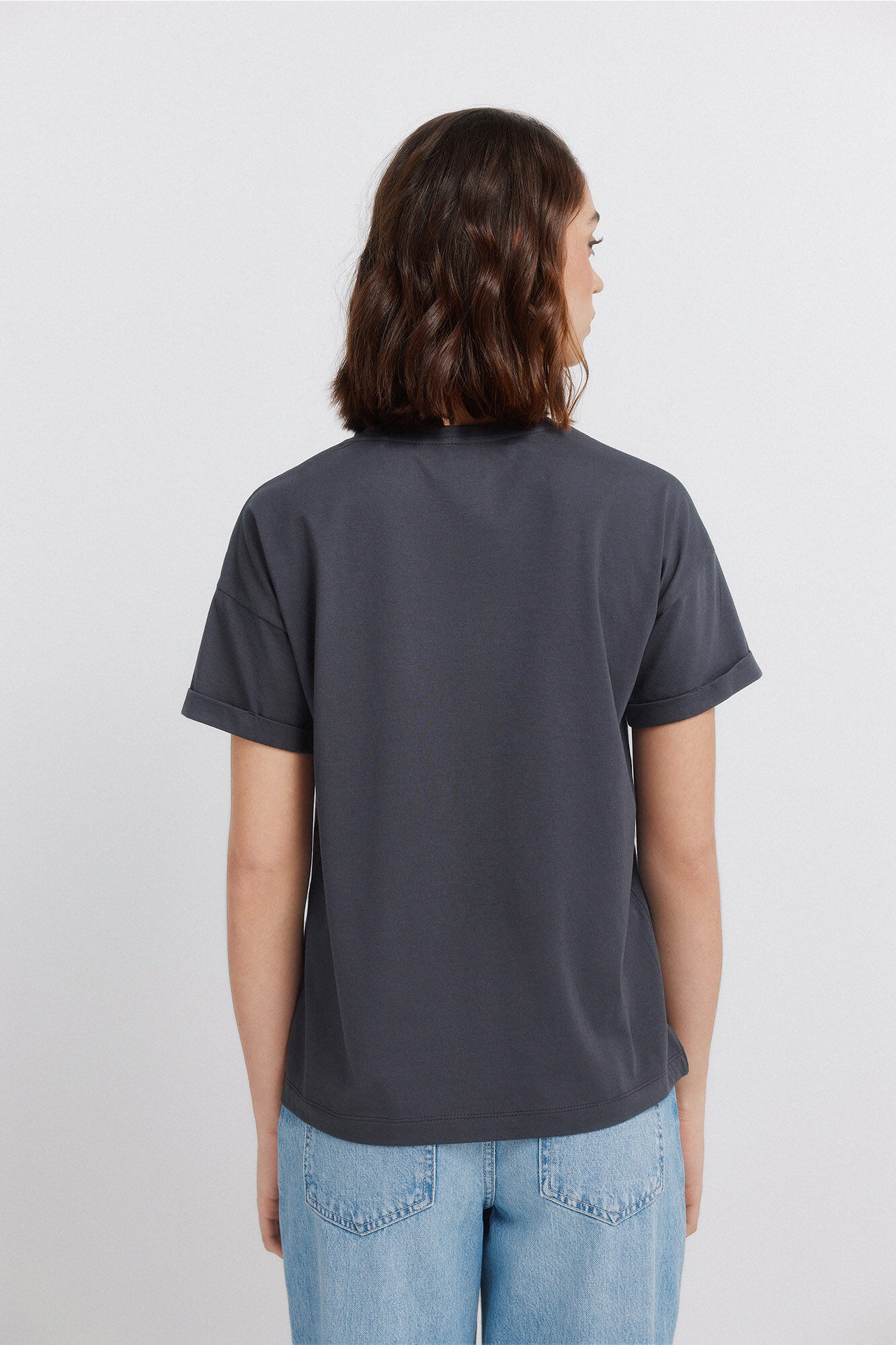 Springfield Playera de manga corta Disney gris