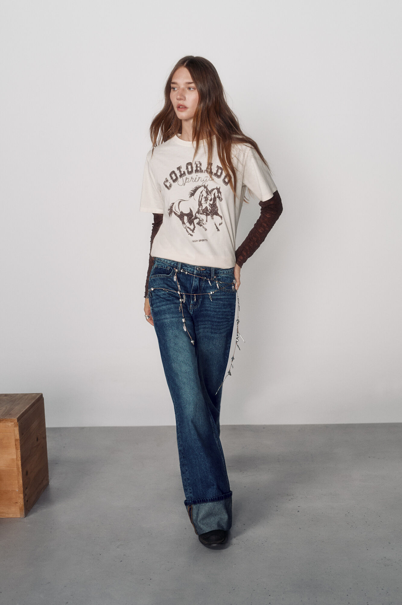 High Spirits Jeans Cuffed