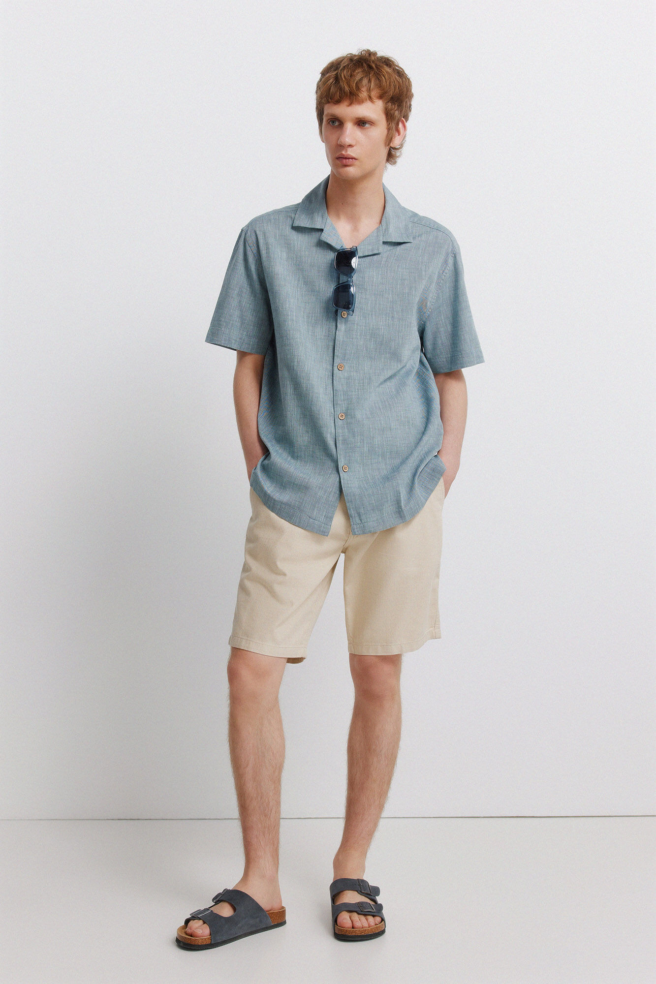Springfield Bermudas de algod&oacute;n comfort fit