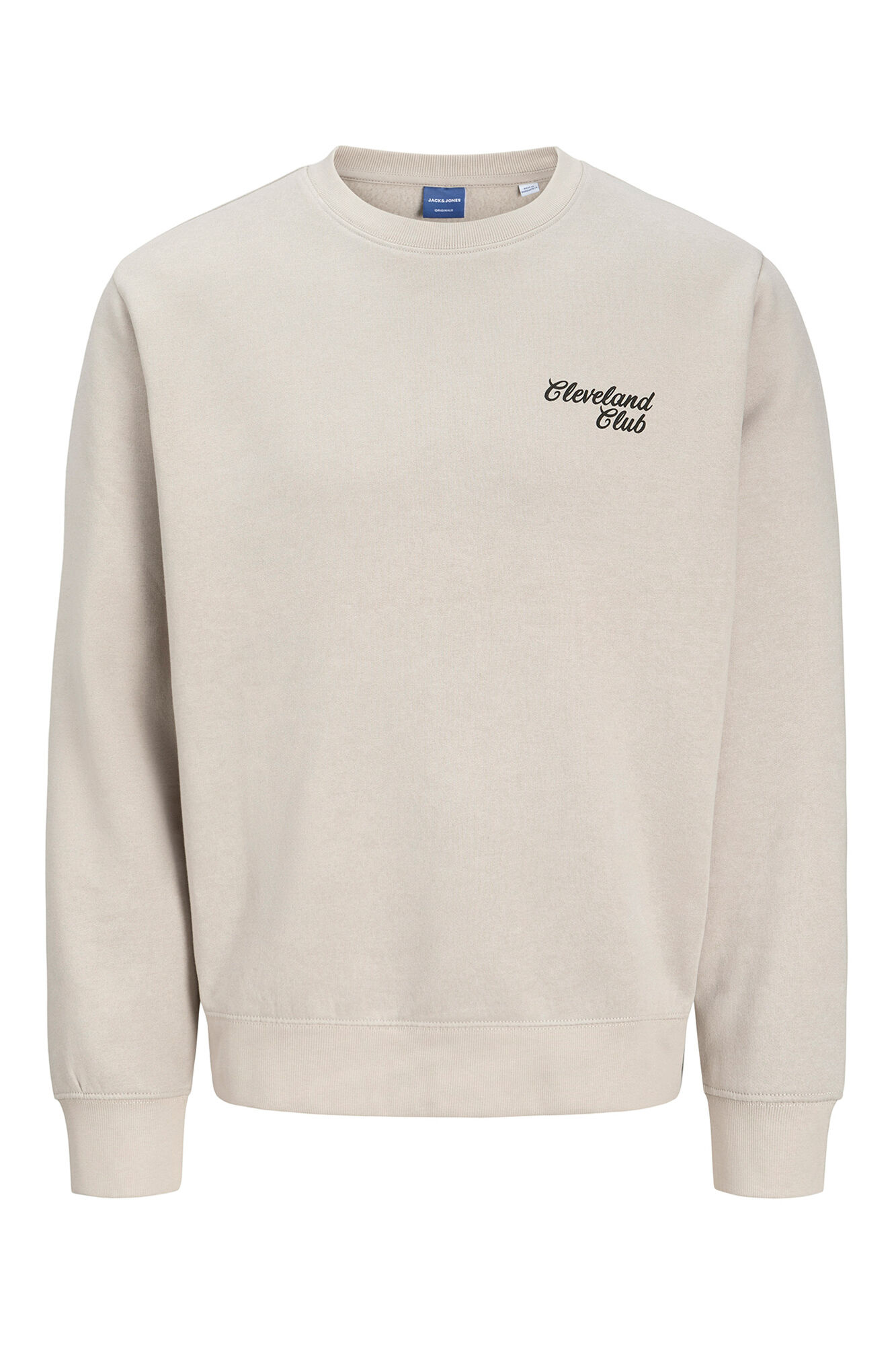 Jack & Jones Sudadera back print gris