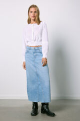 Springfield 0014 Falda azul