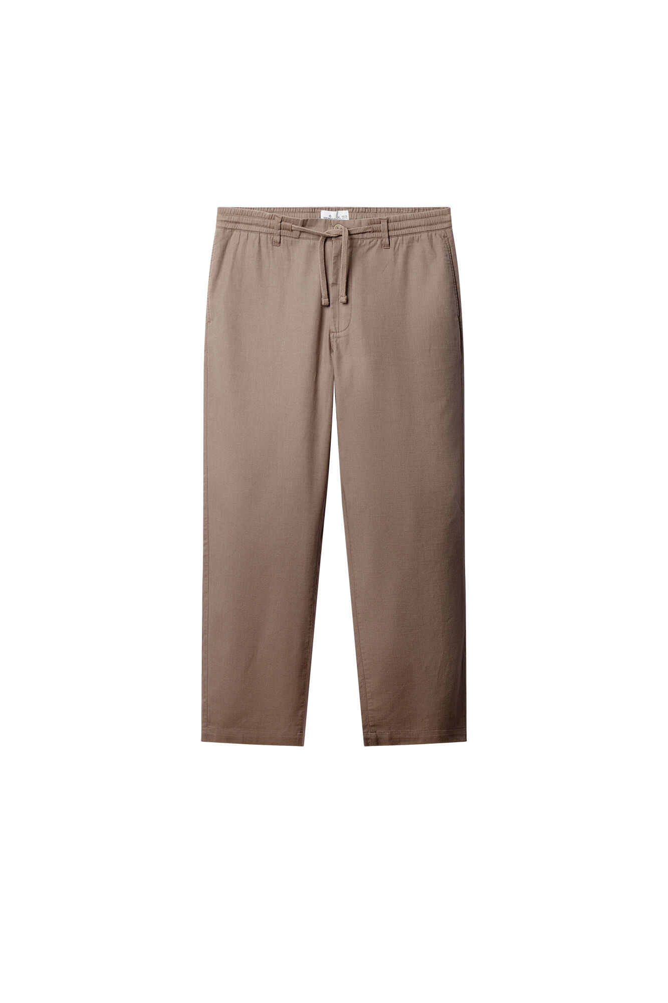 Springfield Pantal&oacute;n dobby corte recto caf&eacute;