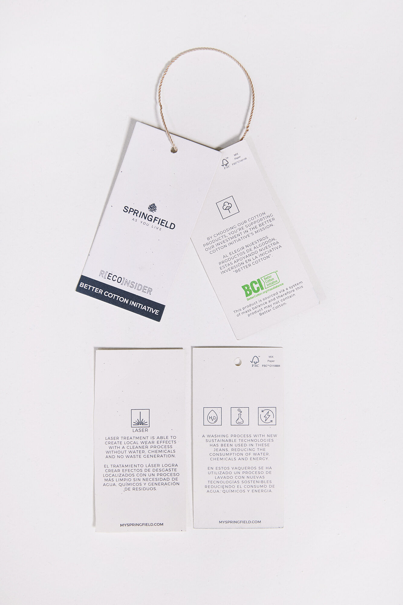 Springfield Jeans regular lavado claro turquesa