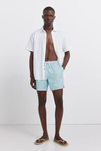 Springfield Traje de ba&ntilde;o estampado de hojas