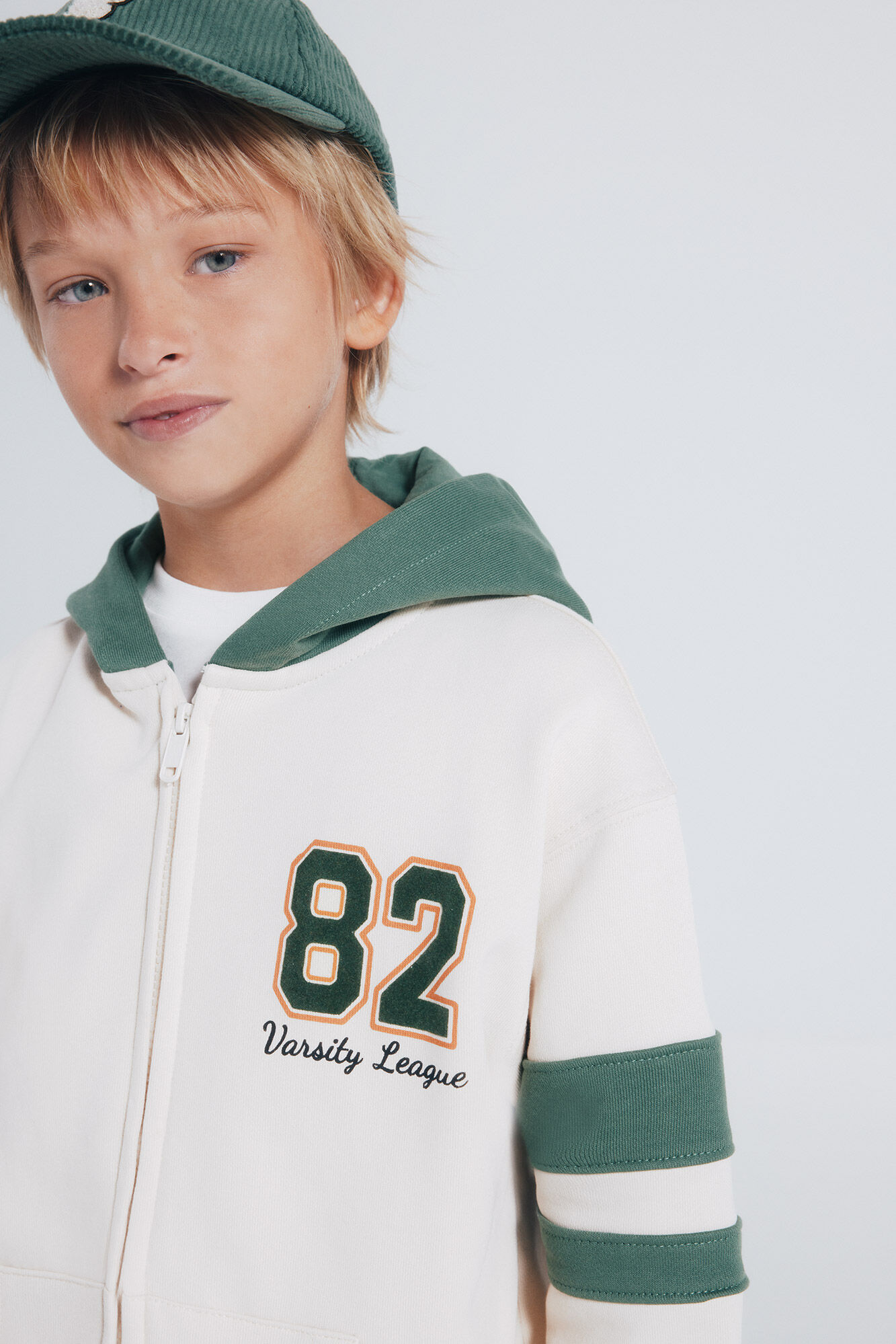 Springfield Kids Sudadera capucha varsity ni&ntilde;o