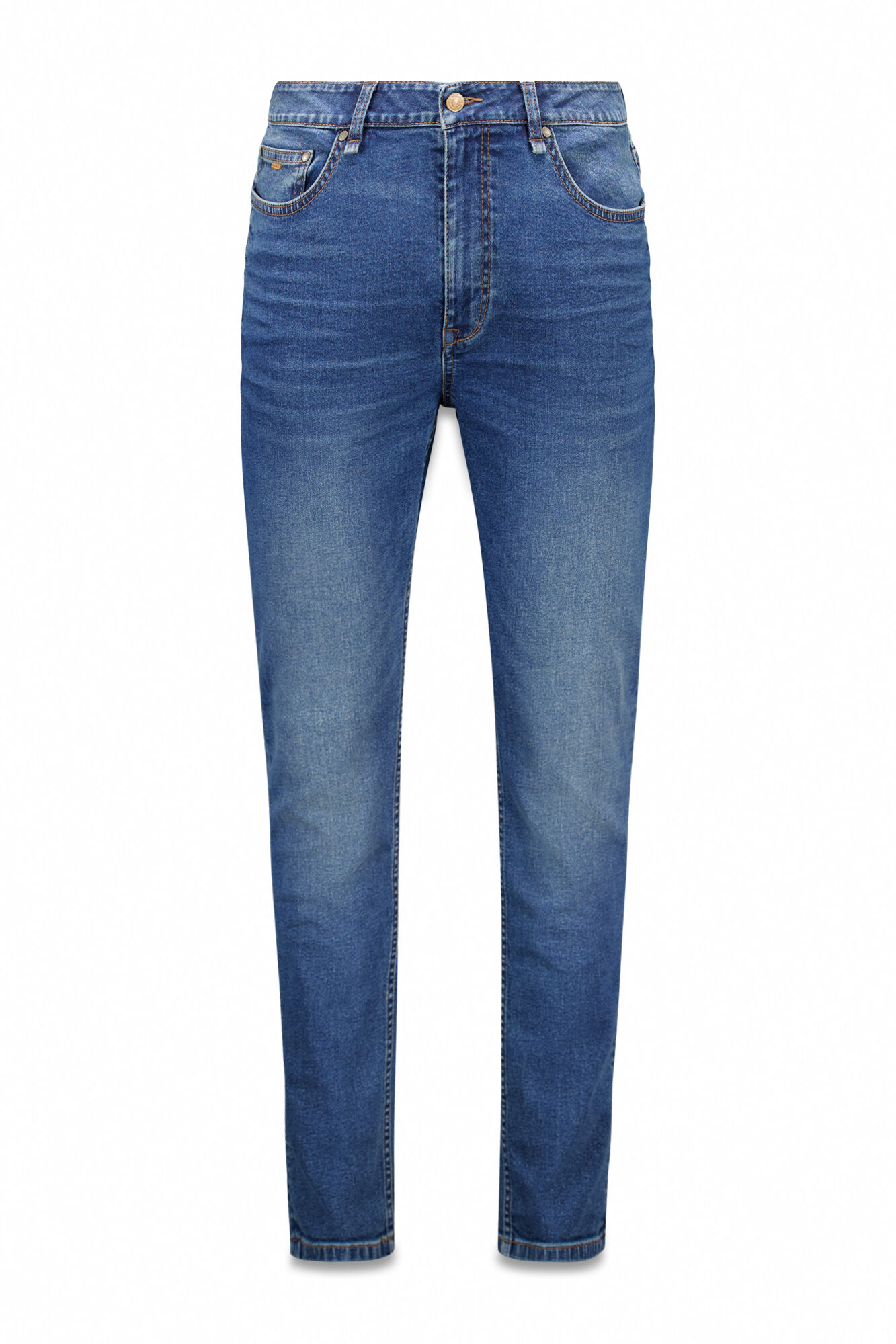 Springfield Jeans sobretintado skinny fit turquesa