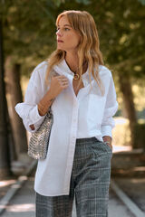 Springfield Camisa oversized algodón natural
