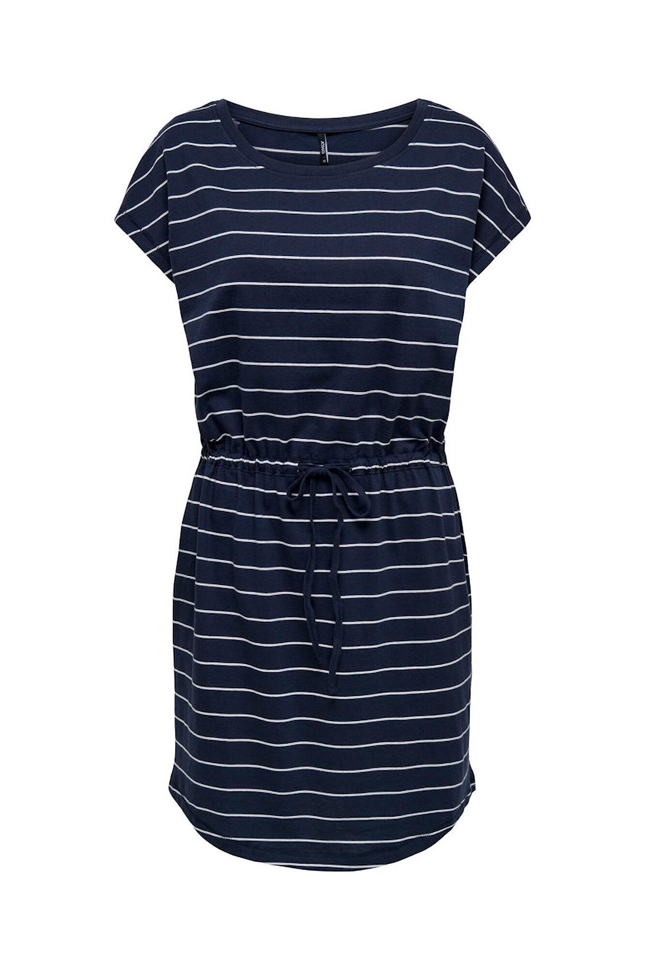 Only Vestido corto manga corta estampado