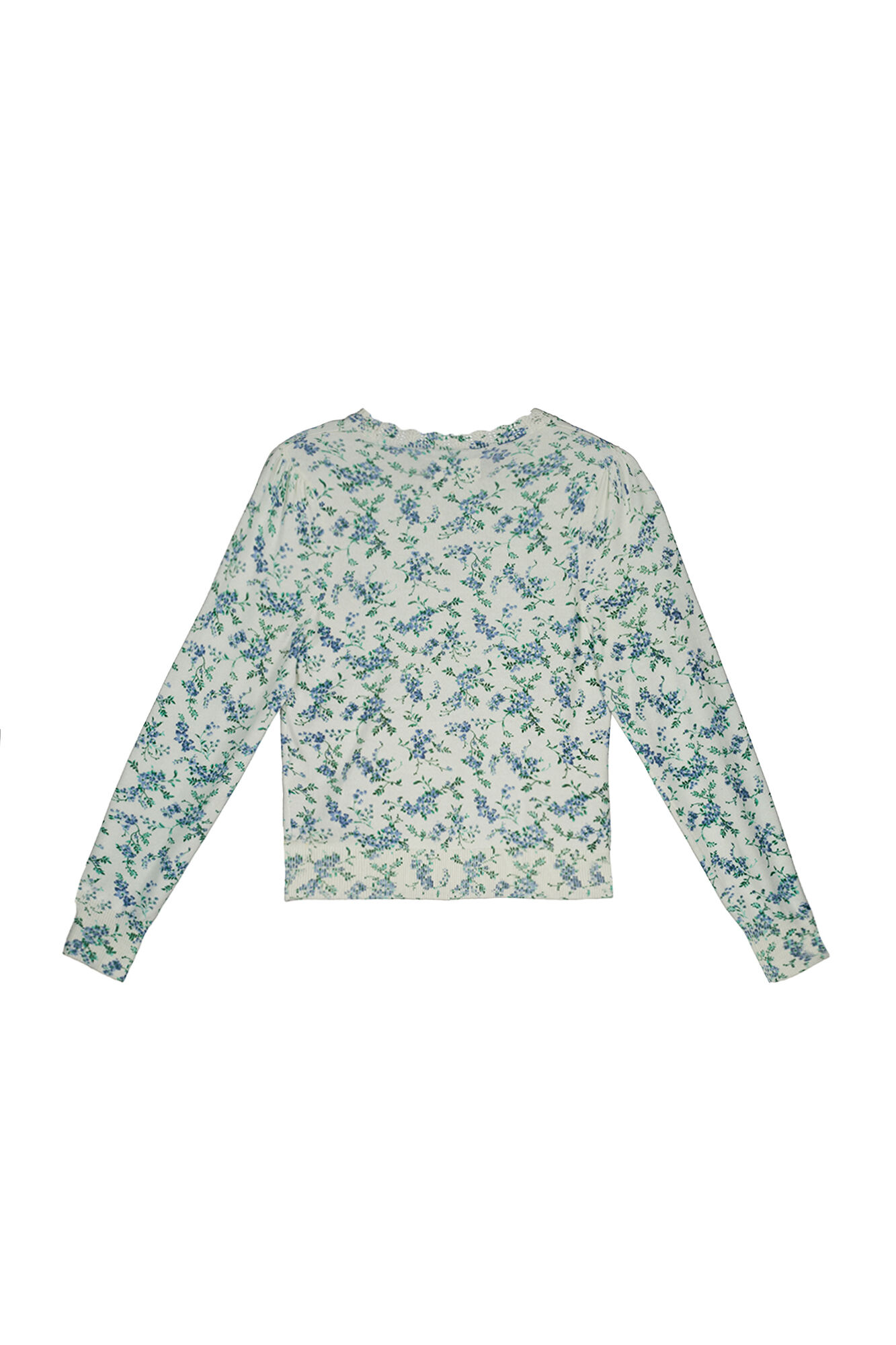 Springfield Su&eacute;ter Flor Ramillete Algod&oacute;n natural