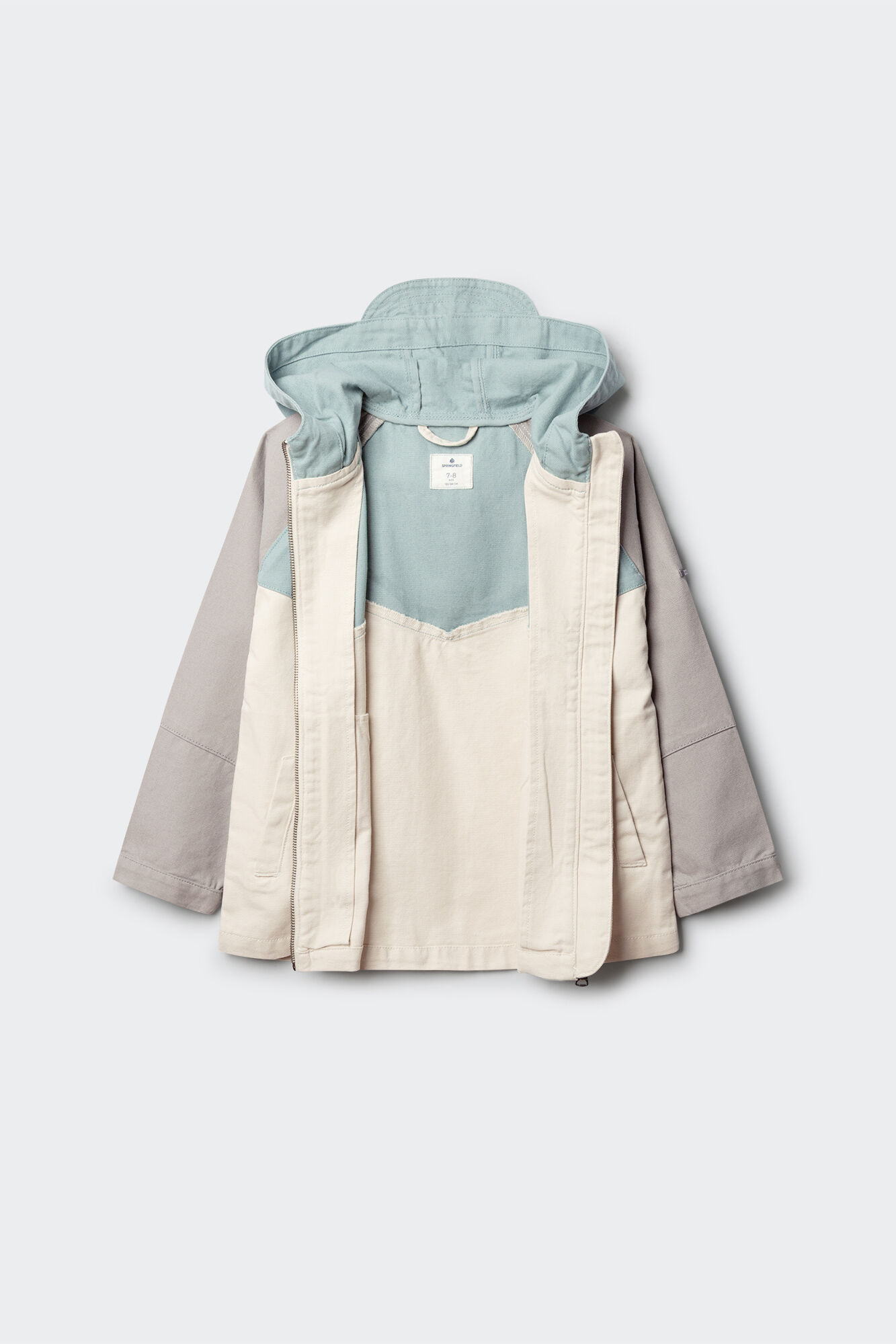 Springfield Kids Parka de ni&ntilde;o azul