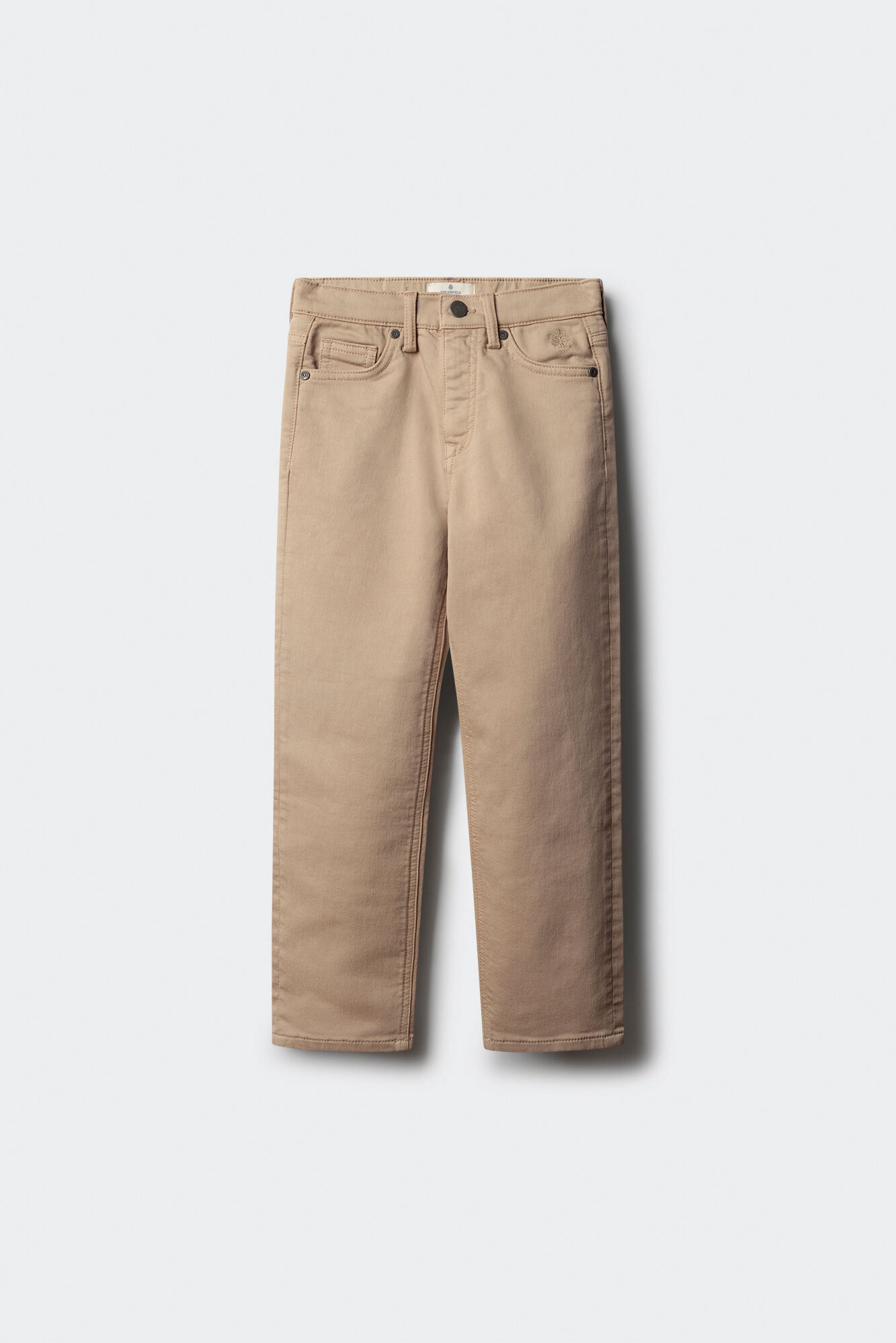 Springfield Kids Pantal&oacute;n 5 bolsillos slim fit ni&ntilde;o beige