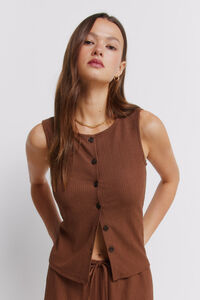 Springfield Chaleco con botones