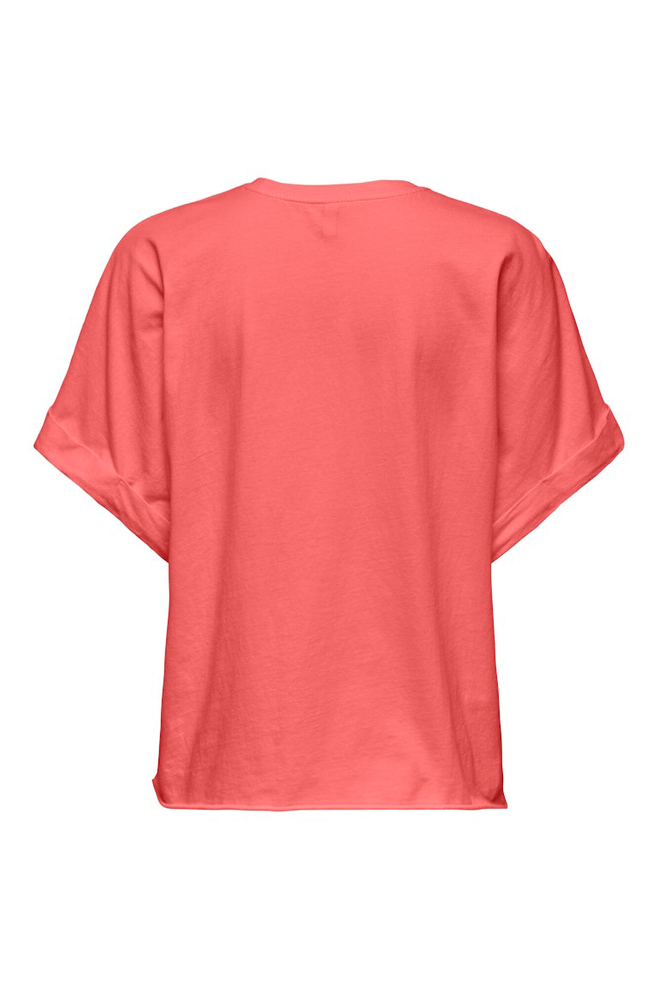 Only Playera de manga corta rosa