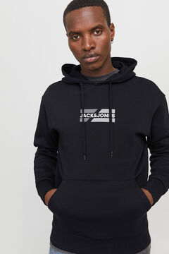 Springfield Sudadera capucha relaxed fit negro
