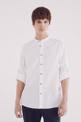 Springfield Camisa mao lino natural