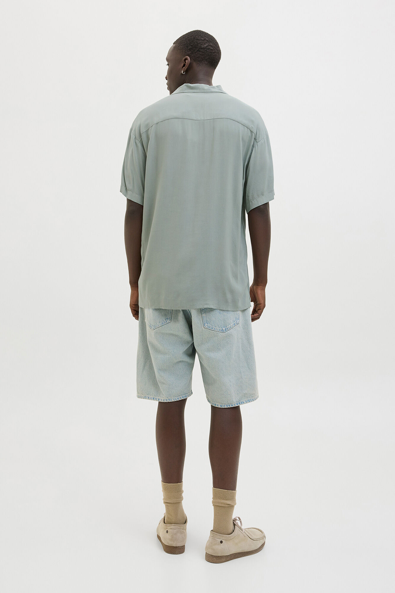 Jack & Jones Camisa relaxed fit khaki