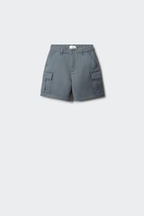Springfield Kids Bermudas chino cargo para ni&ntilde;o azul