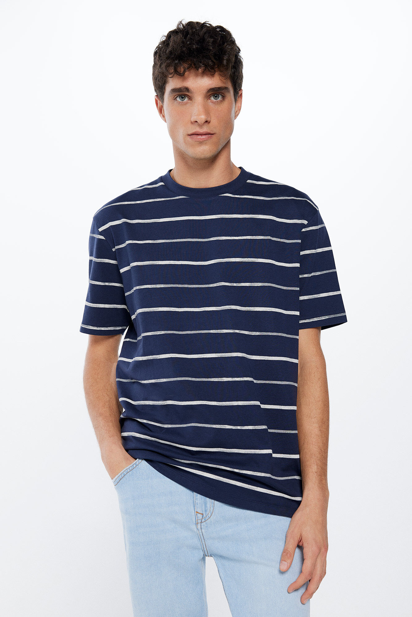 Playeras rayas outlet