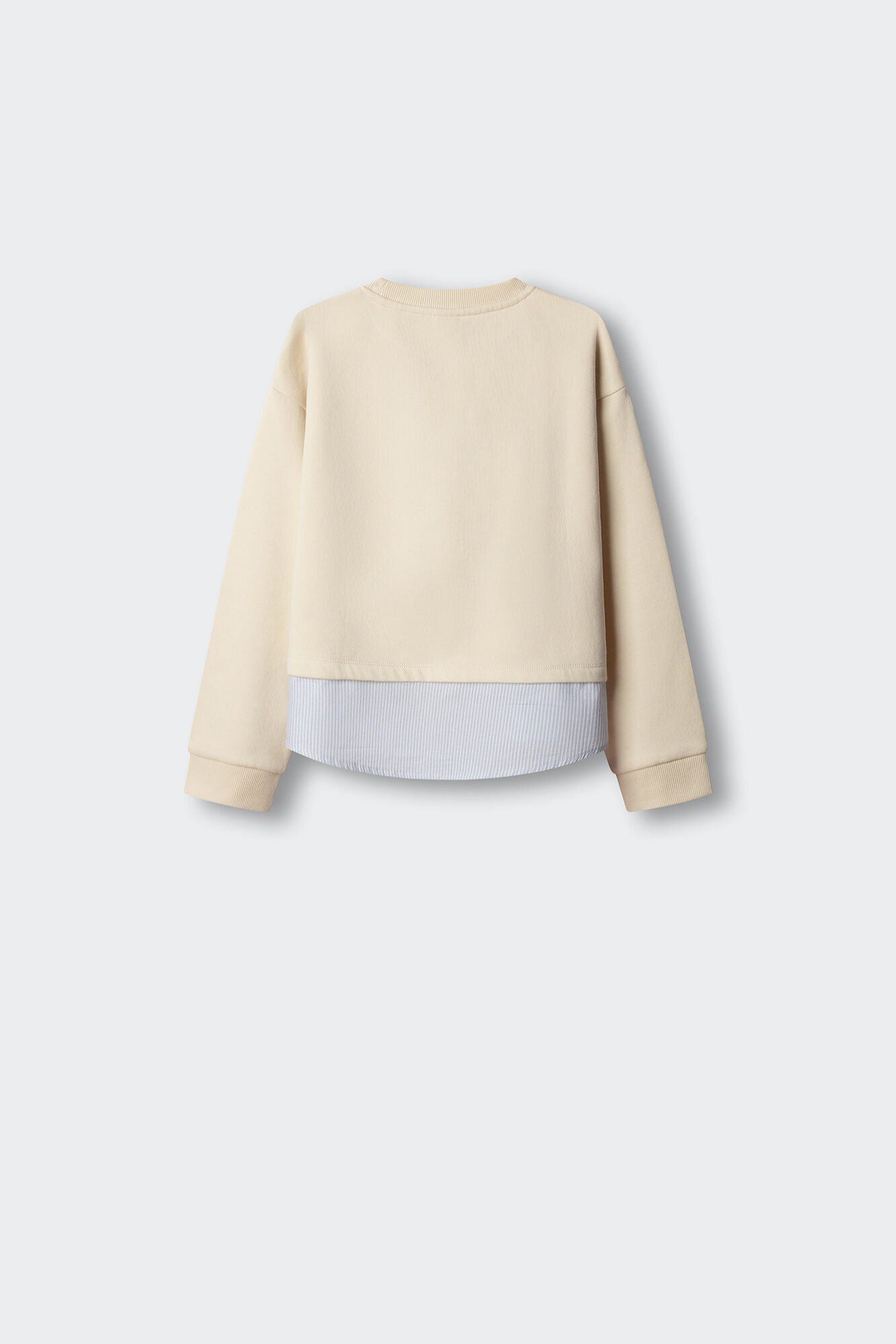 Springfield Kids Sudadera bimateria varsity ni&ntilde;a