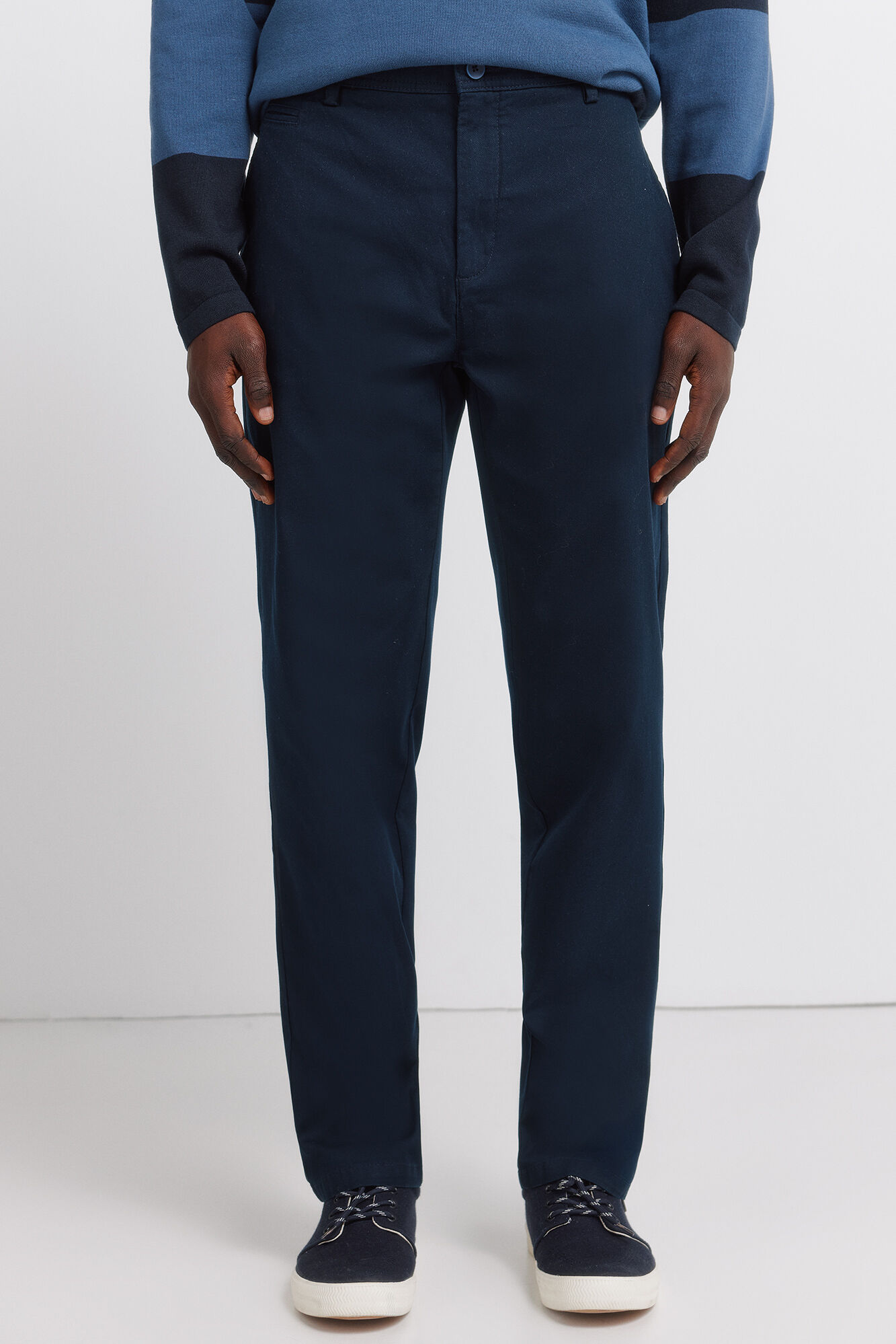 Springfield Pantal&oacute;n chino regular fit azul