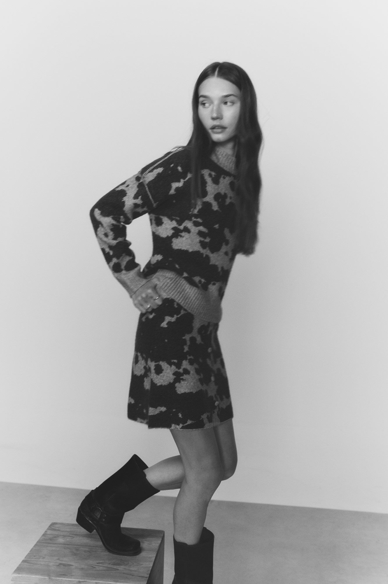 High Spirits Falda Cocoa nude