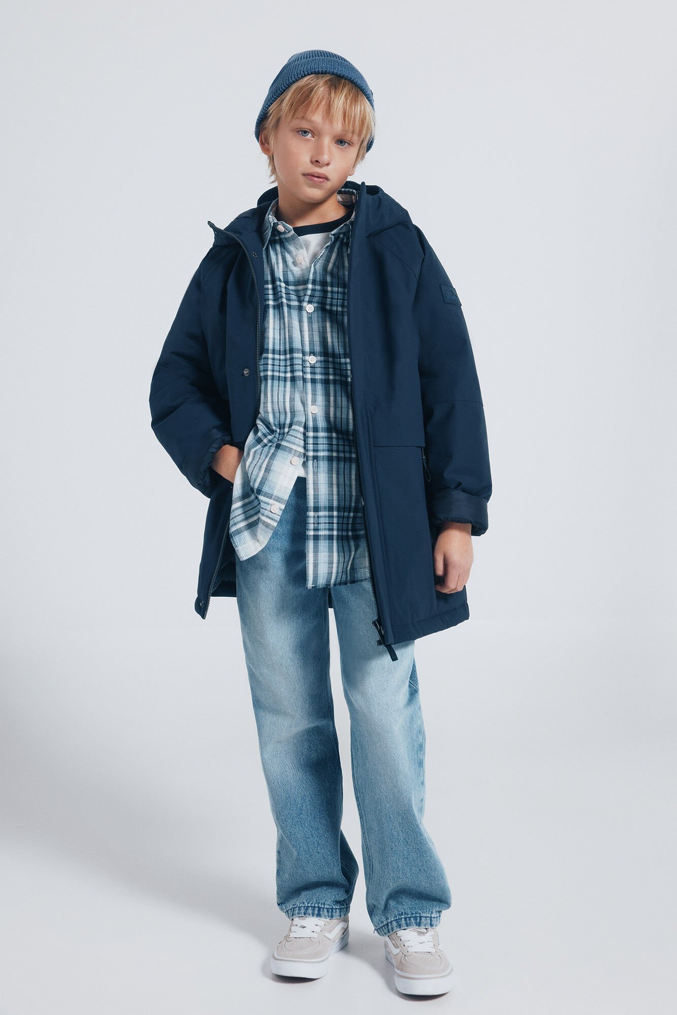 Springfield Kids Parka azul marina ni&ntilde;o azul