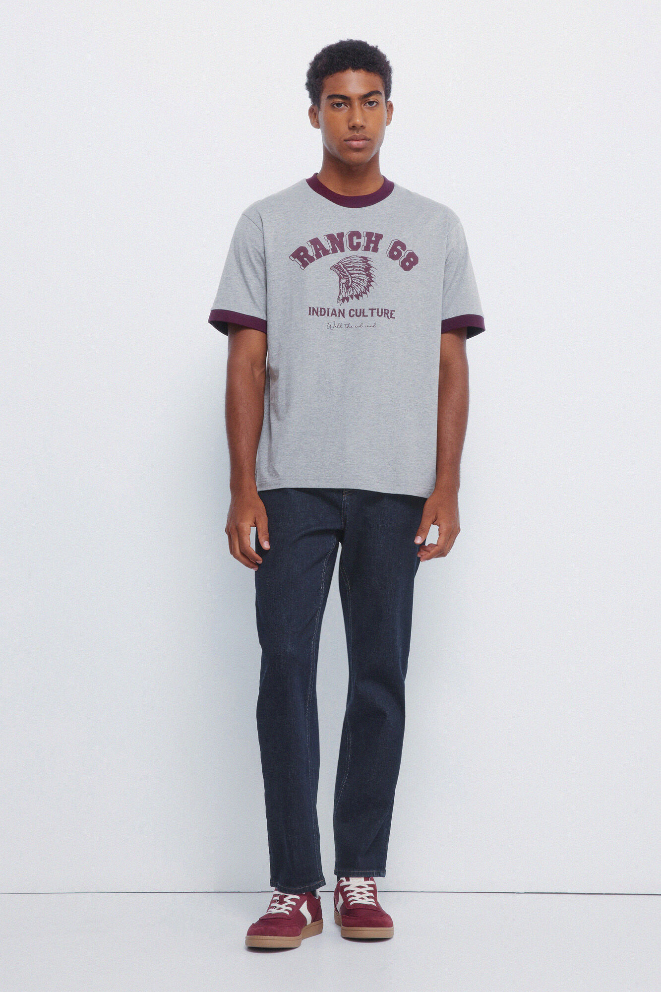 Springfield Playera Ranch 68 gris