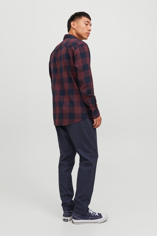 Jack & Jones Camisa confort fit rojo