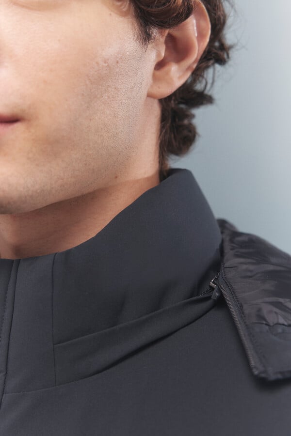 Springfield Parka térmica acolchado azul