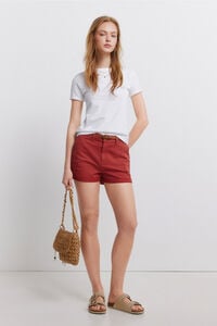 Springfield Short chino de algod&oacute;n