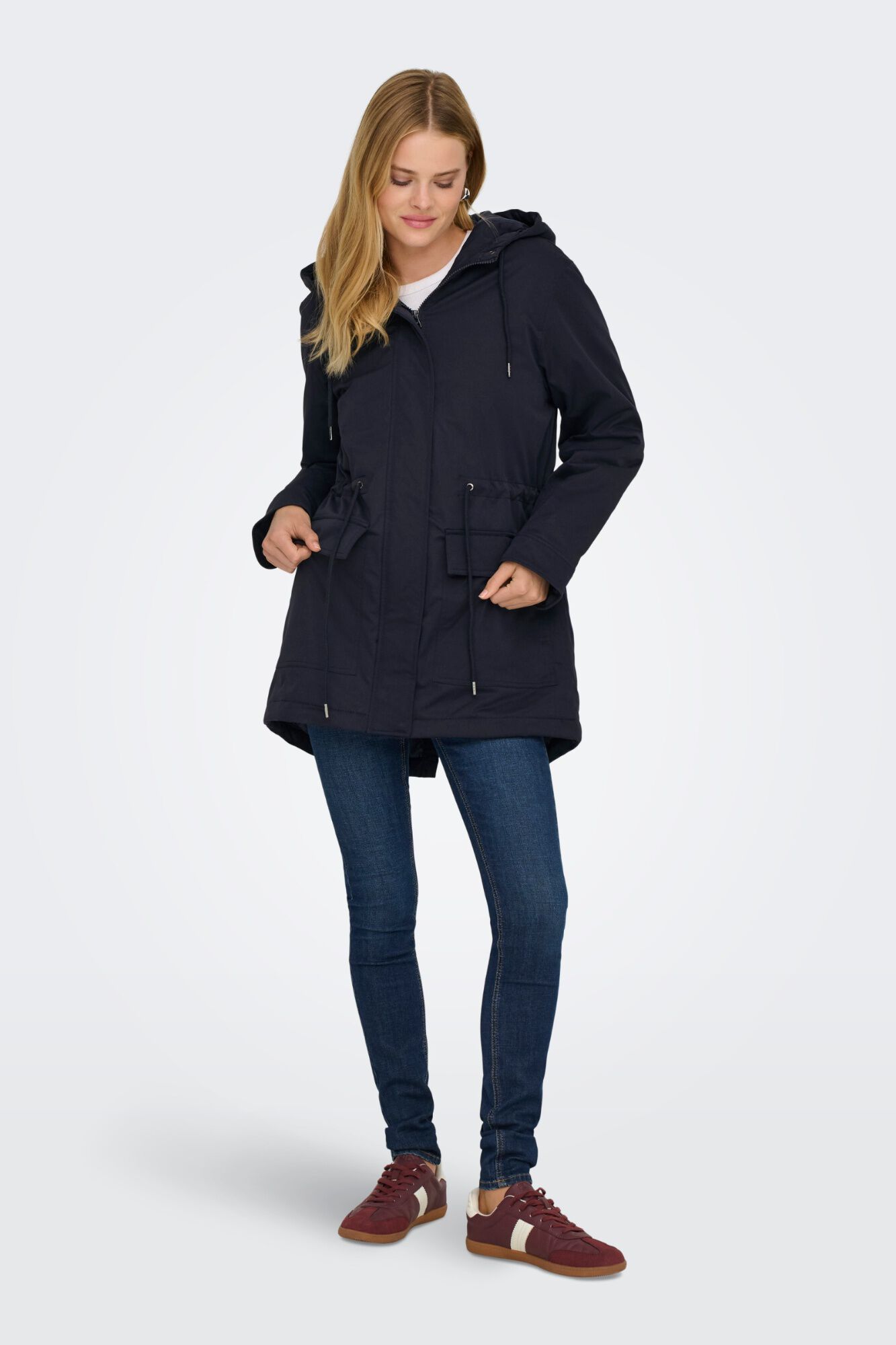 Only Parka con capucha
