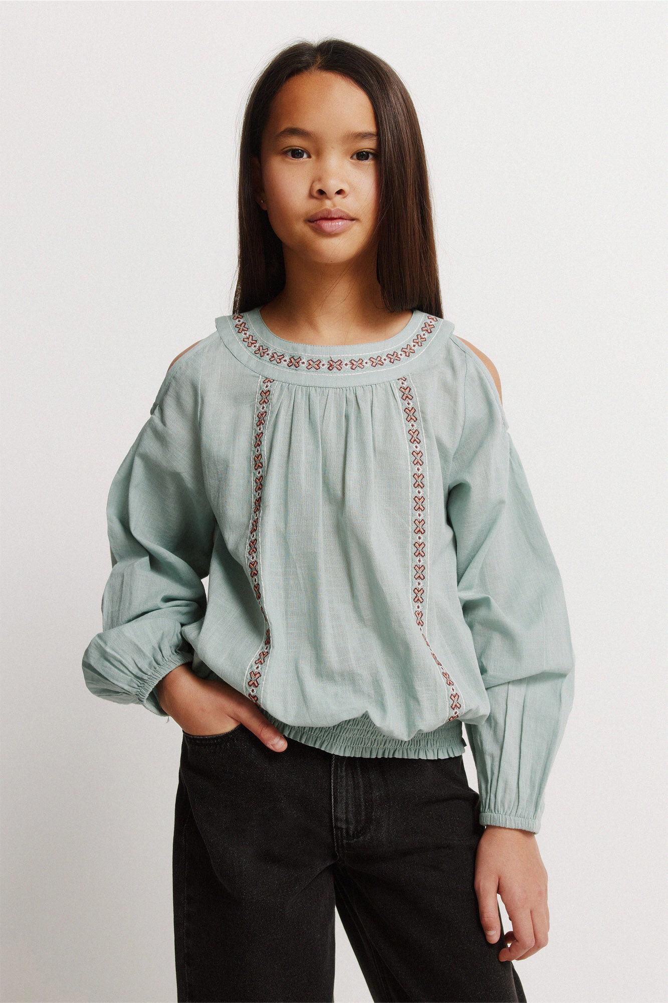 Springfield Kids Blusa con hombros cut out para ni&ntilde;a estampado