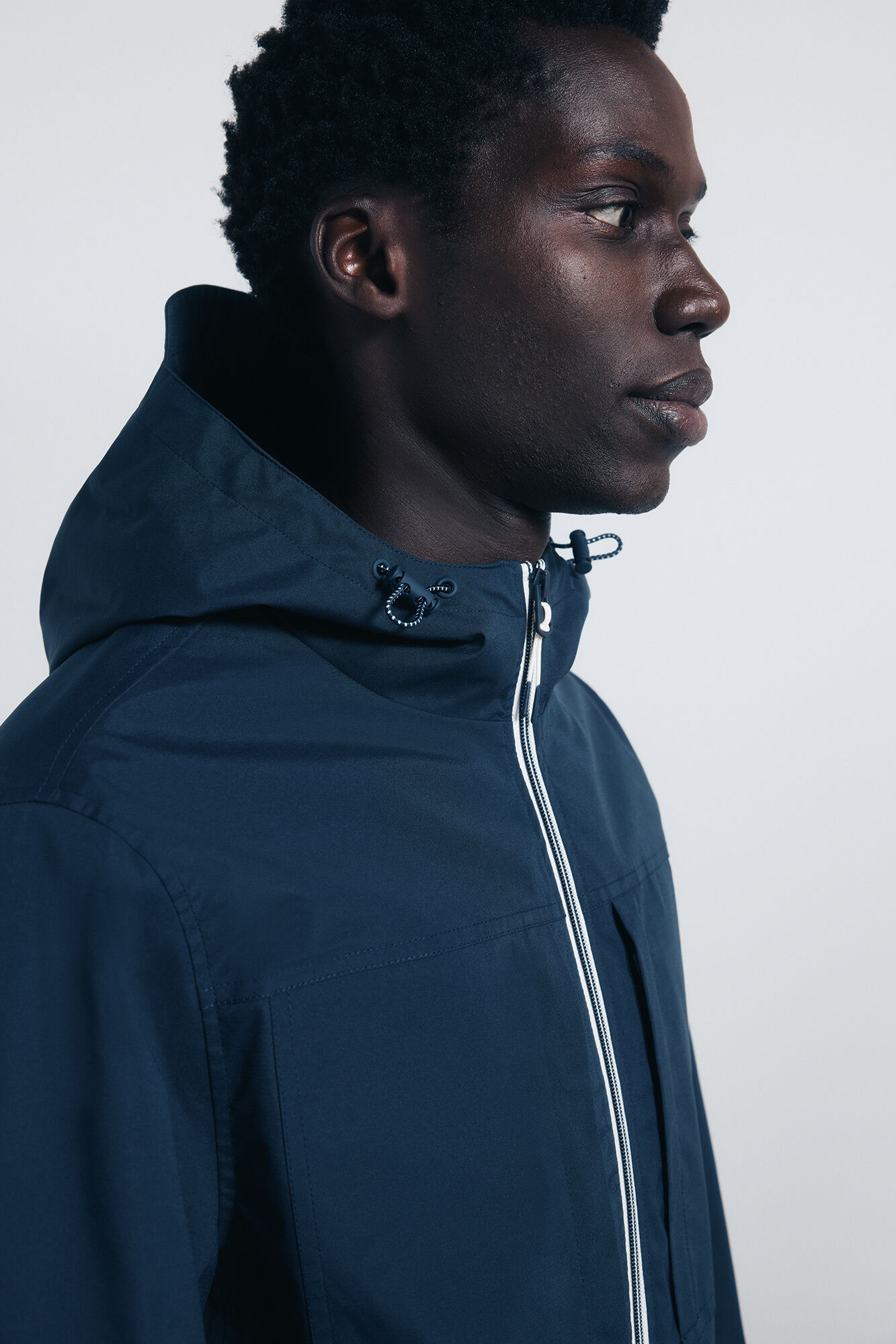 Springfield Parka t&eacute;cnica azul