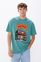 Springfield Playera homemade verde