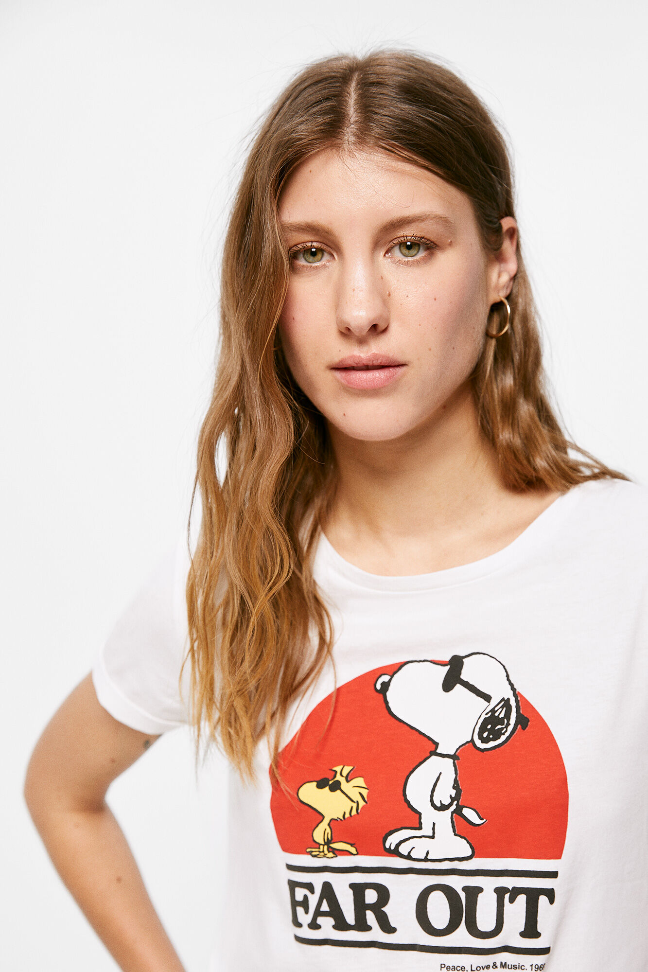 Playeras de best sale snoopy para mujer