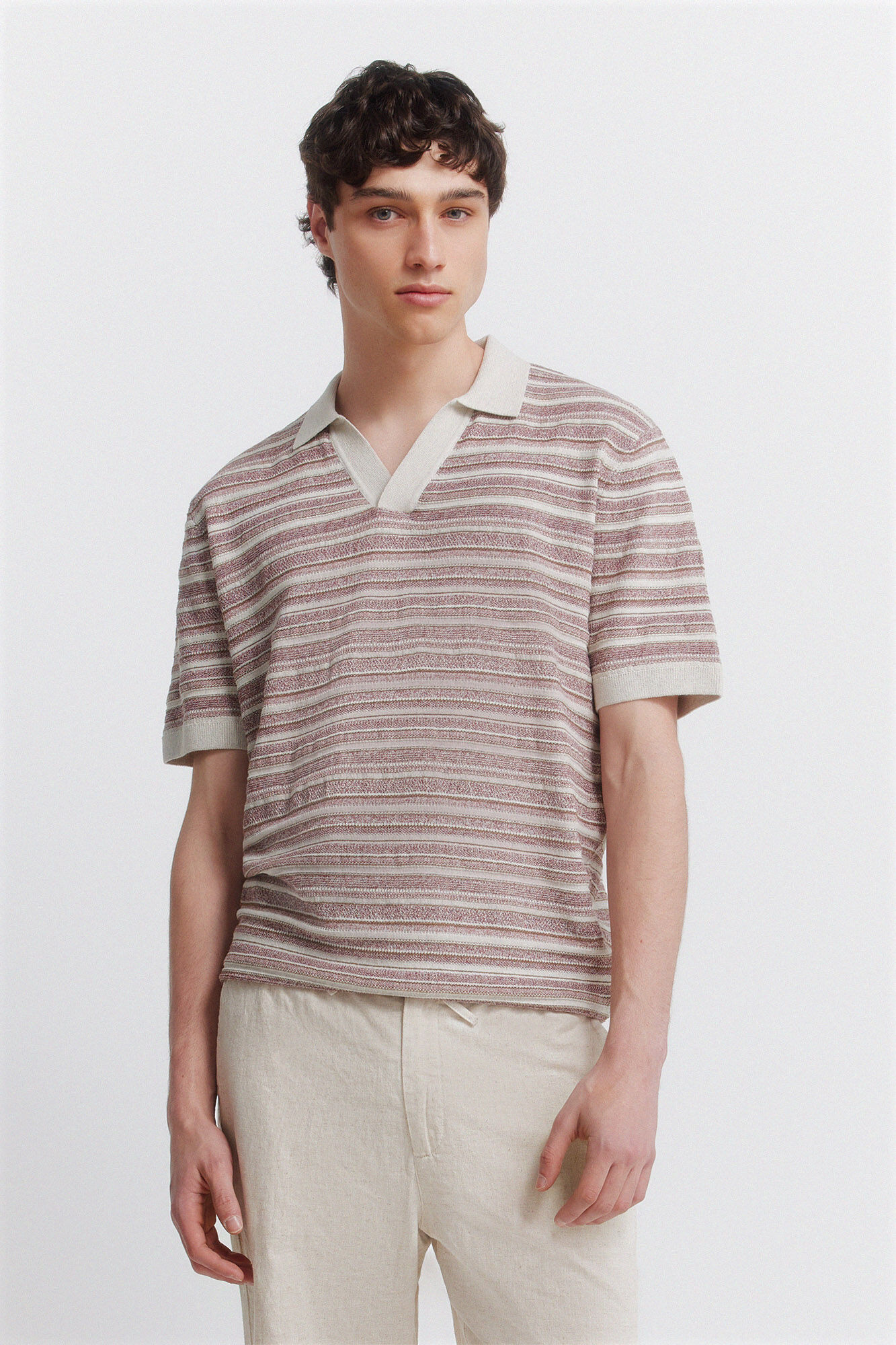 Springfield Polo de rayas mouline