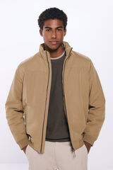 Springfield Chamarra técnica acolchada beige