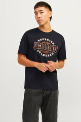 Springfield Playera estándar fit negro
