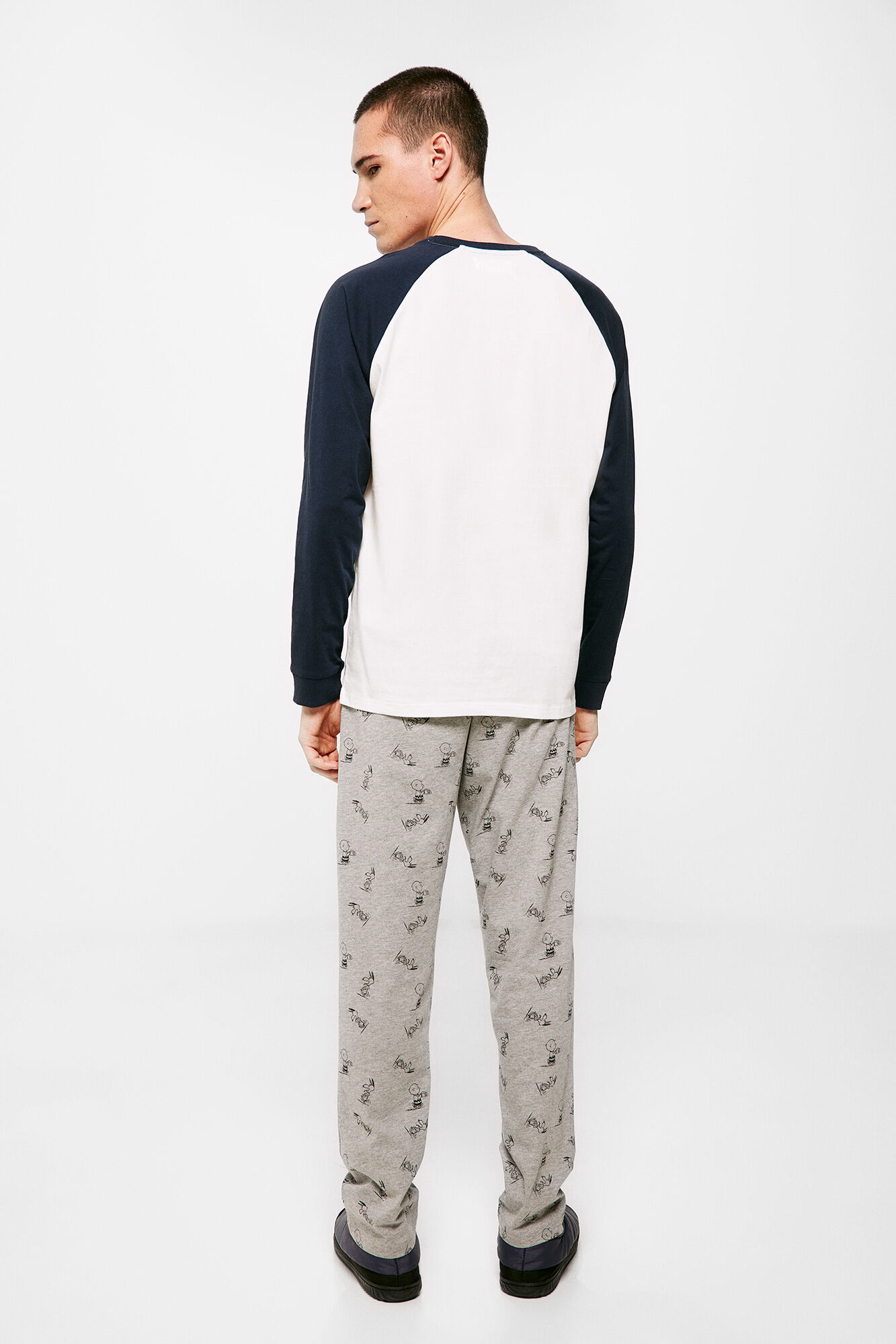 Springfield Pijama largo Peanuts&trade; Charlie Brown gris
