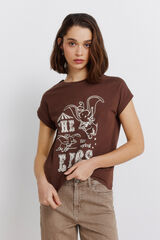 Springfield Playera de manga corta Disney estampado