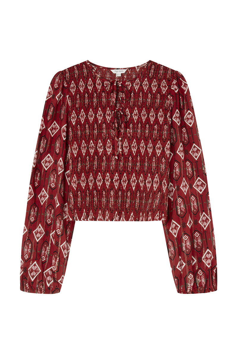 High Spirits Camisa Stella p&uacute;rpura