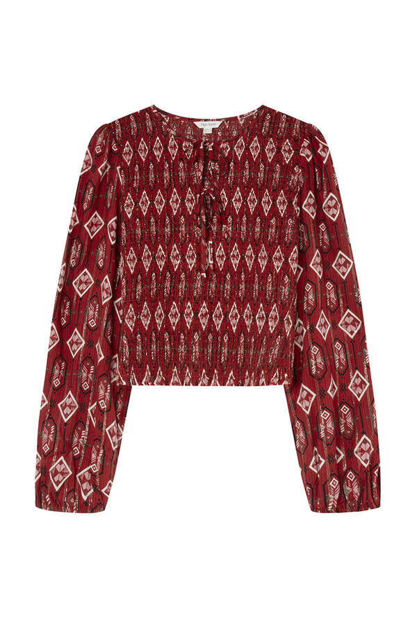 High Spirits Camisa Stella púrpura