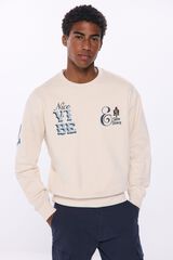 Springfield Sudadera rebelution blanco