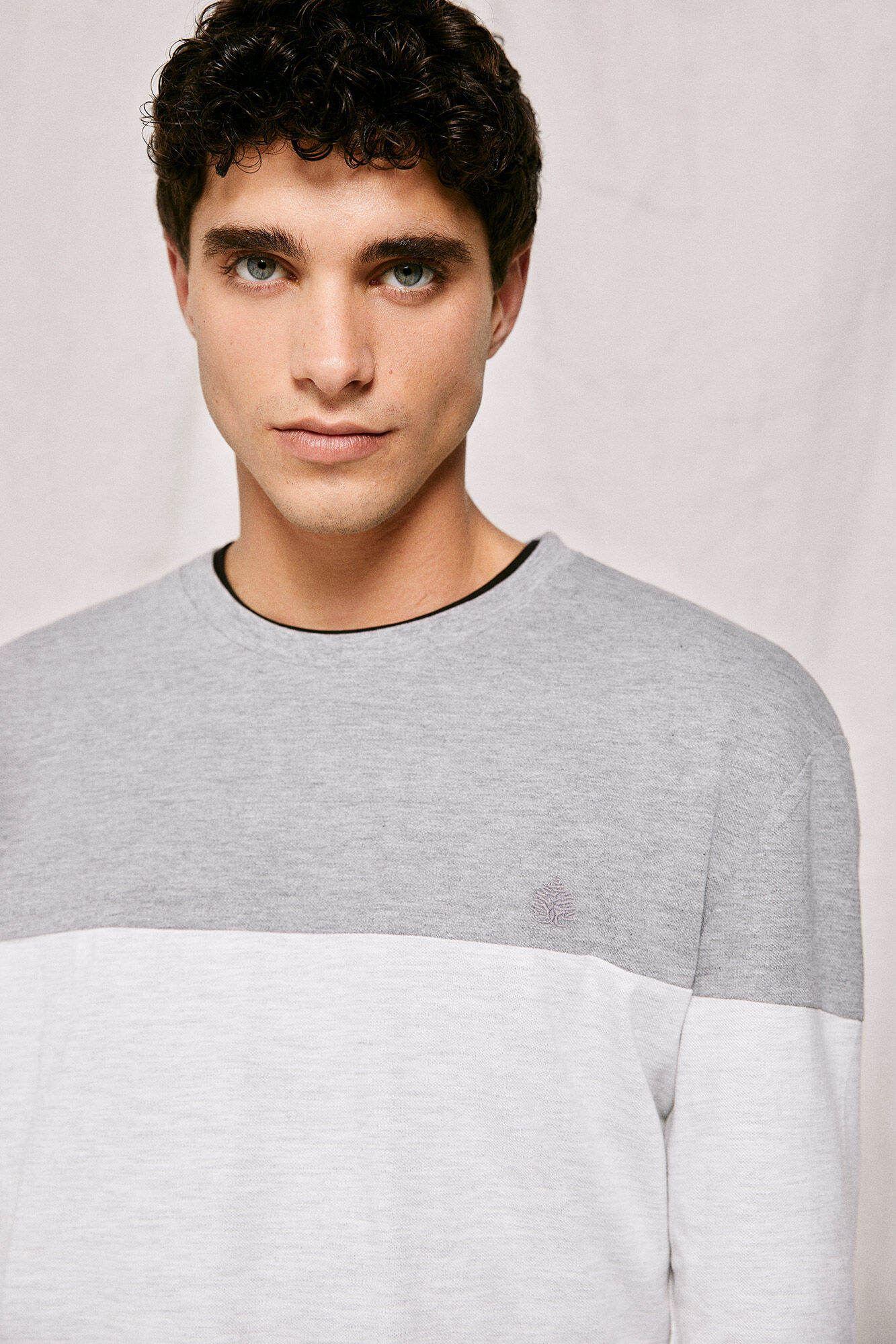 Springfield Playera color block gris