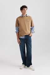 Springfield Playera b&aacute;sica logo Springfield beige