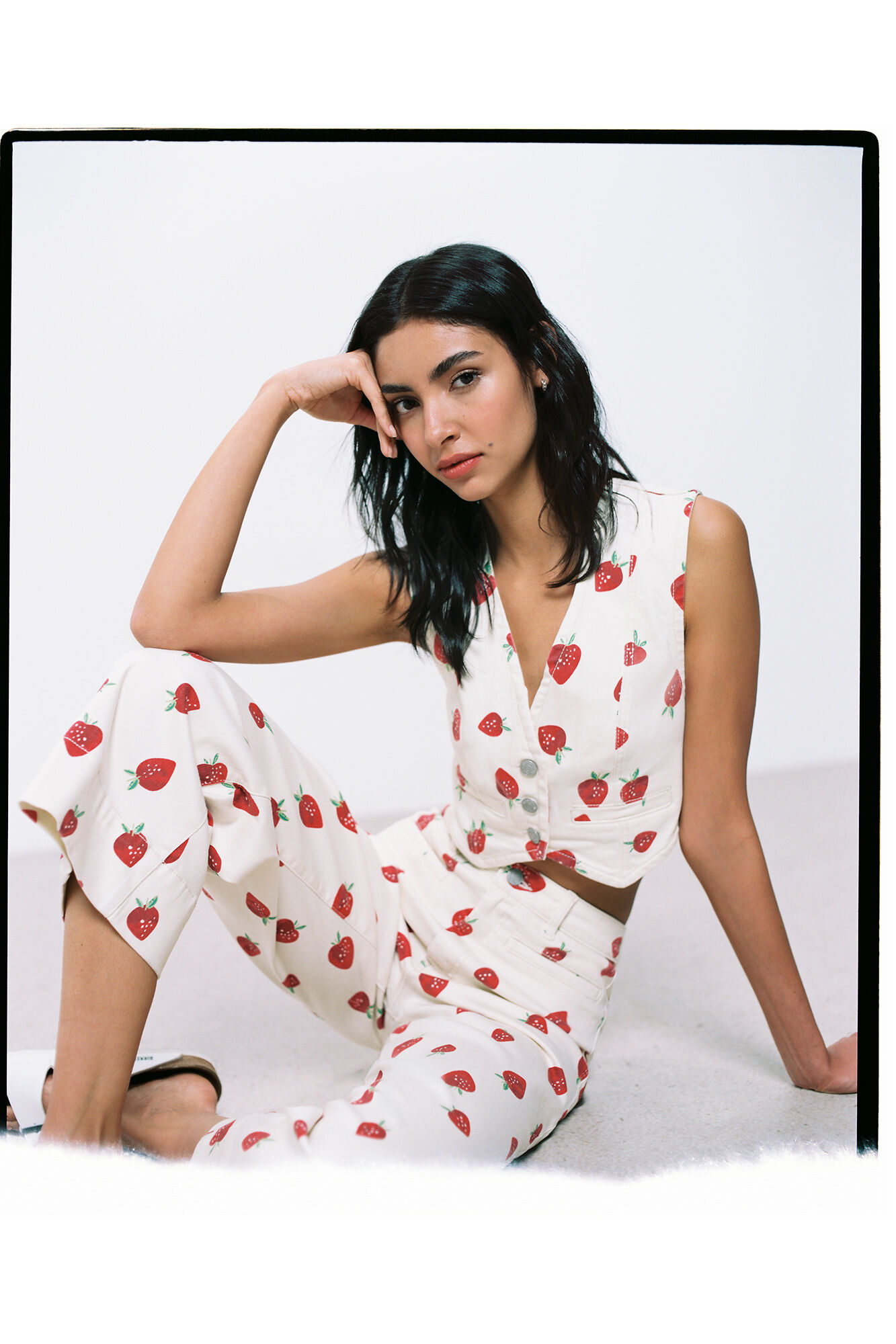 High Spirits Jeans Berry-Cake  beige