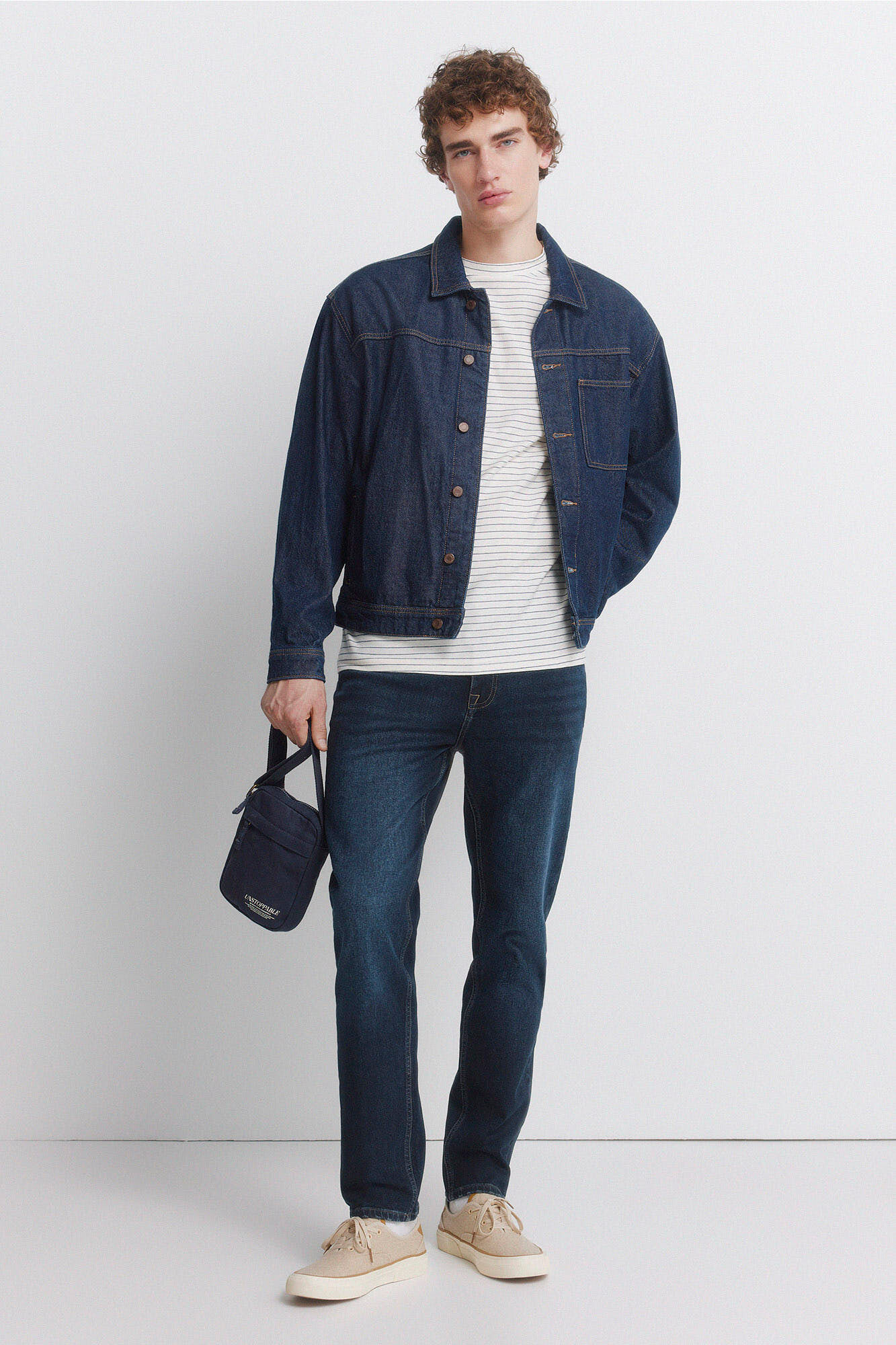 Springfield Jeans lavado oscuro slim fit