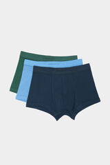 Springfield Pack 3 boxers básicos azul