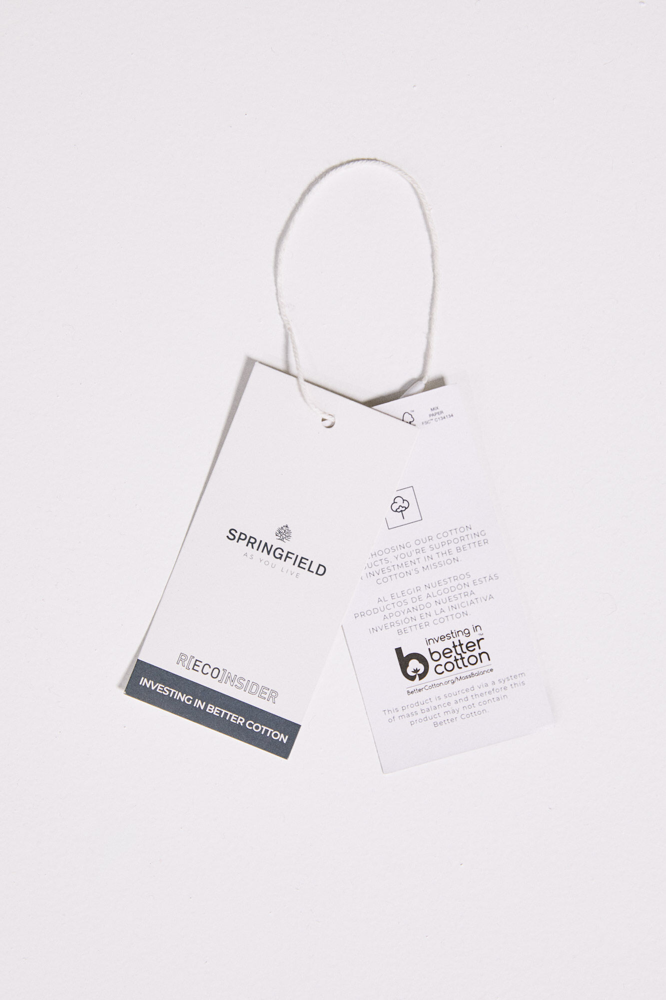 Springfield Su&eacute;ter Rayas Chevron Calados beige